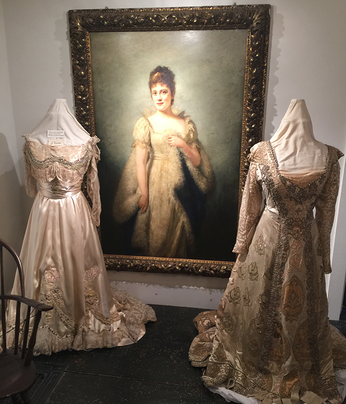 Lillian Nordica portrait and gowns