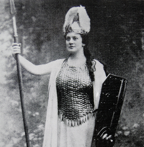 Lillian as Brunnhilde